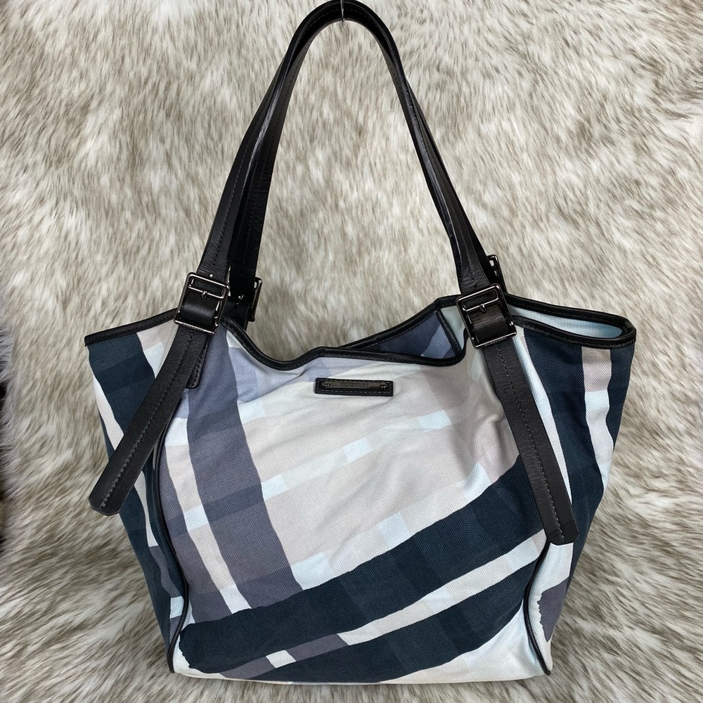 Burberry Large Canvas Tote Bag